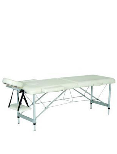 Массажный стол 2-х секционный HouseFit HY-2010-1.3 (алюм. рамма)