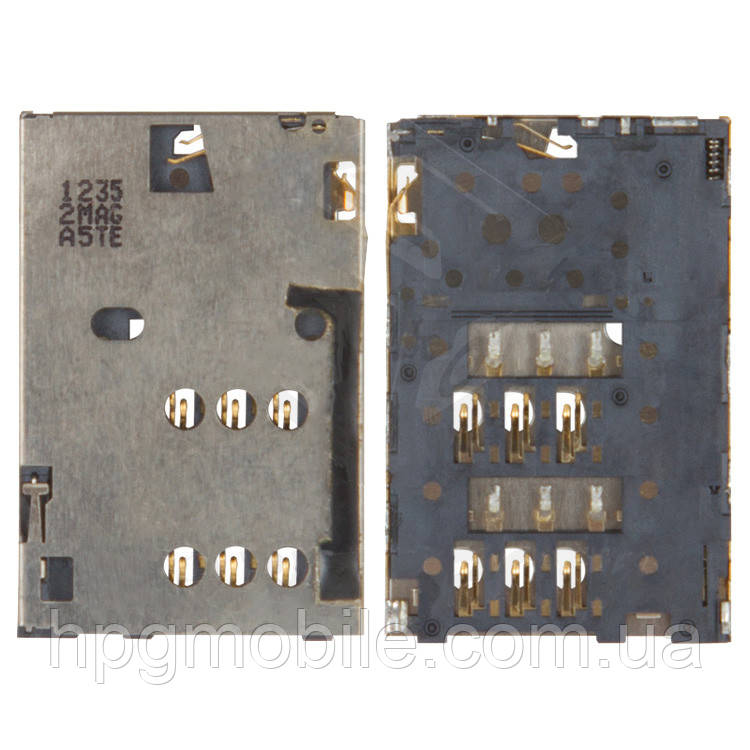 Коннектор SIM-карты для Nokia 112, 200, 206, 210, 301, 306, 308, C2-00, C2-06, C2-08, X2-02 и др., Sim 2
Коннектор SIM-карты для Nokia 112, 200, 206, 210, 301, 306, 308, C2-00, C2-06, C2-08, X2-02 и др., Sim 2