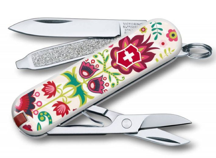 Молодежный швейцарский нож в цветочный принт Victorinox CLASSIC "Happy Folks" 06223.L1603 разноцвет
Молодежный швейцарский нож в цветочный принт Victorinox CLASSIC "Happy Folks" 06223.L1603 разноцвет
