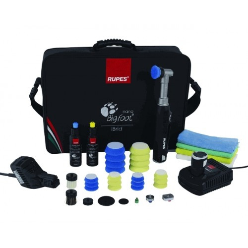 RUPES NANO SHORT NECK KIT HR81M/DLX Угловая полировальная аккумуляторная минимашинка и комплект акссесуаров
RUPES NANO SHORT NECK KIT HR81M/DLX Угловая полировальная аккумуляторная минимашинка и комплект акссесуаров