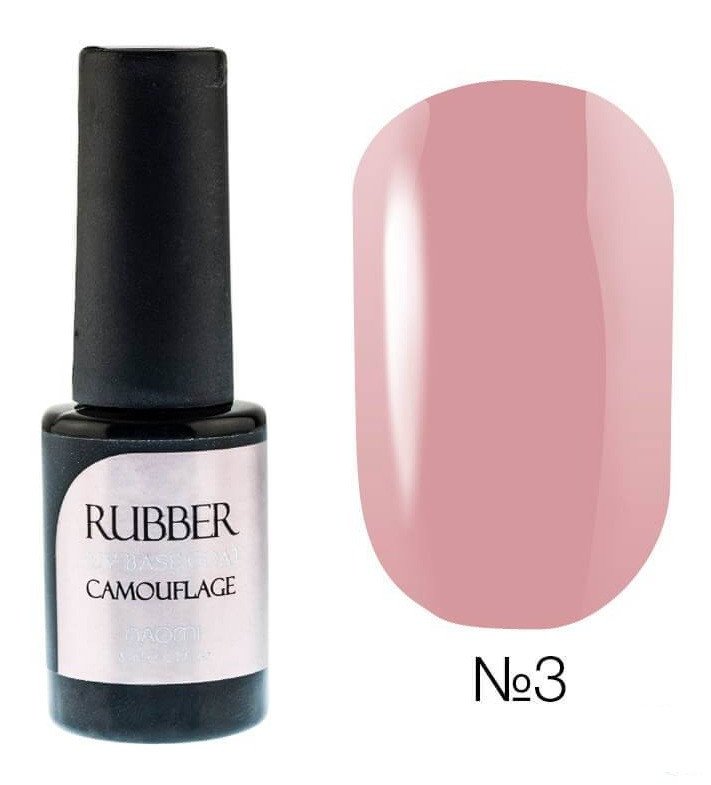 База для гель-лака Naomi Rubber Comouflage Base Coat № 3 (роза, полупрозрачный) 6 мл
База для гель-лака Naomi Rubber Comouflage Base Coat № 3 (роза, полупрозрачный) 6 мл