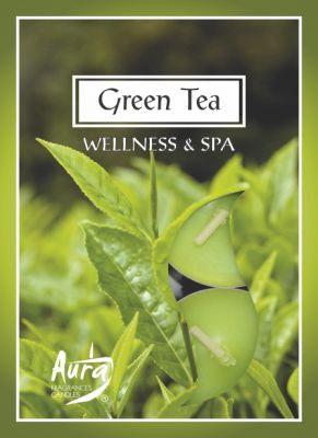 Свечи ароматические чайные " Зеленый чай "