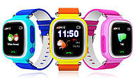 Детские умные часы Smart Baby Watch Q60, сенсорный цветной экран, Wi-Fi, фото 1
