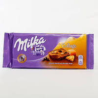 Молочный шоколад Milka collage сaramel 0.100 гр