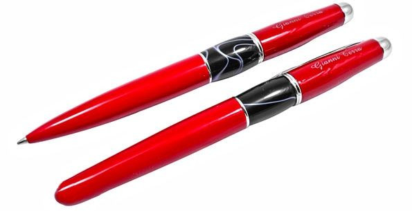 Набор ручек "Gianni Terra" шариковая и перьевая, "RED WITH BLACK" HH9030/B-F(red)
Набор ручек "Gianni Terra" шариковая и перьевая, "RED WITH BLACK" HH9030/B-F(red)
