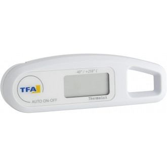 Термометр щуповой цифровой TFA Thermo Jack, белый, щуп 70 мм, 116 (192)х38х20 мм (30104702)
Термометр щуповой цифровой TFA Thermo Jack, белый, щуп 70 мм, 116 (192)х38х20 мм (30104702)