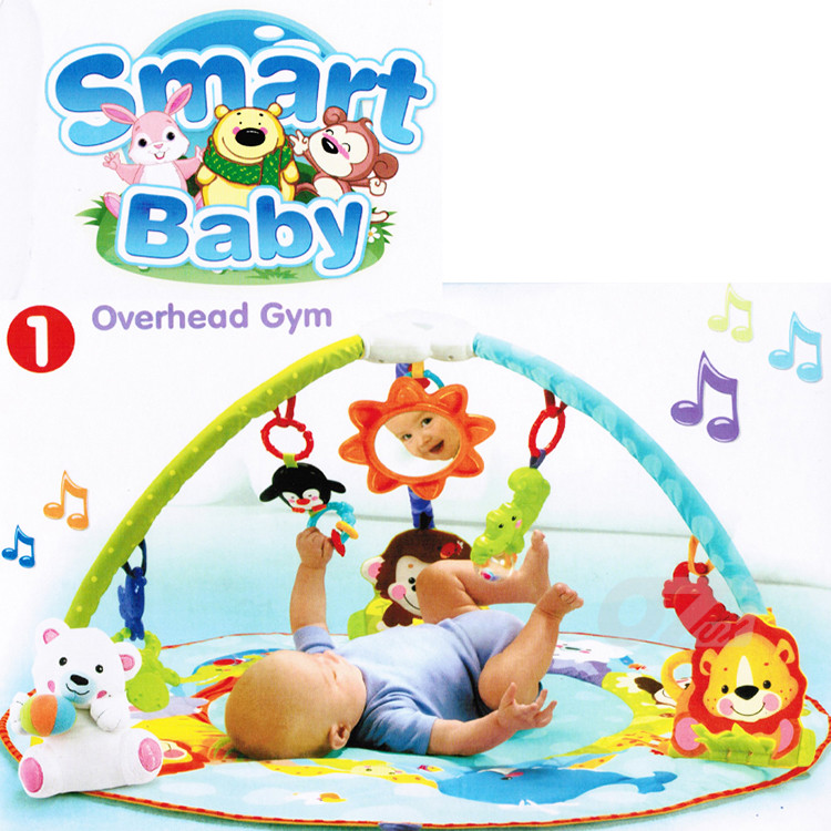 Детский интерактивный коврик Smart Baby для развития малыша 100см с музыкой и подвесными игрушками
Детский интерактивный коврик Smart Baby для развития малыша 100см с музыкой и подвесными игрушками