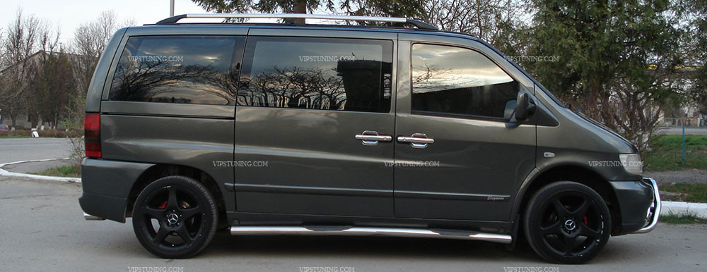 Рейлинги Mercedes Vito 638 1996-2003 Тур.тип - Premium, Пластиковые ножки, цвет "Серый металлик"
Рейлинги Mercedes Vito 638 1996-2003 Тур.тип - Premium, Пластиковые ножки, цвет "Серый металлик"