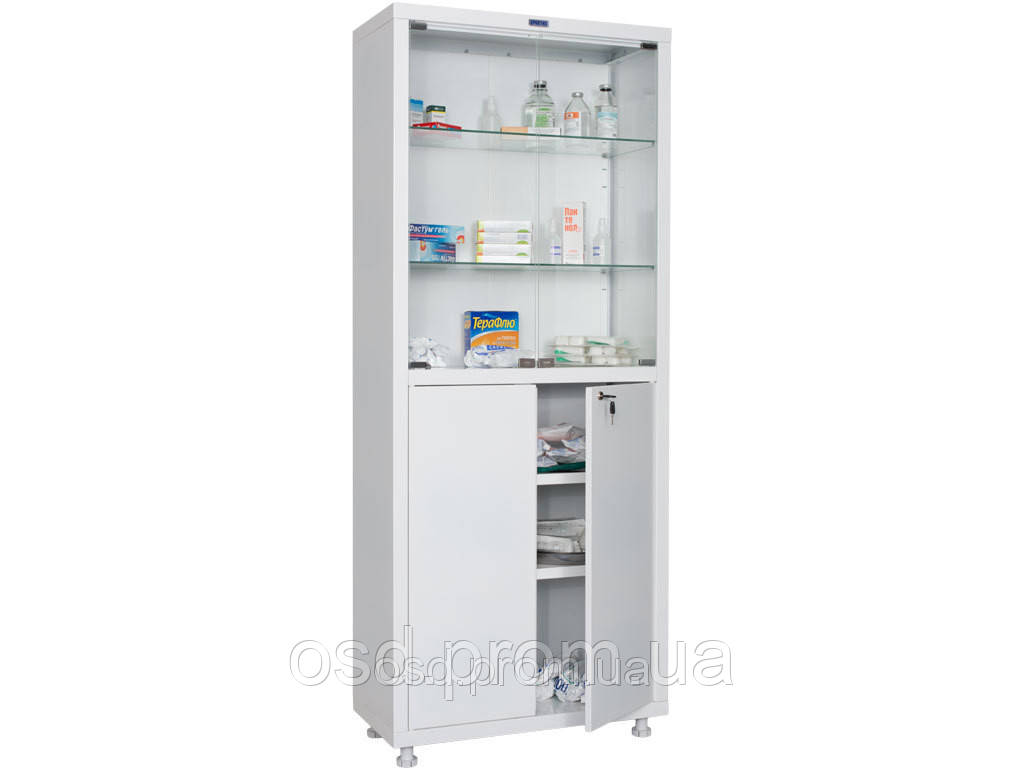 Шкаф медицинский металлический Практитк MD 2 1670/SG (Промет)