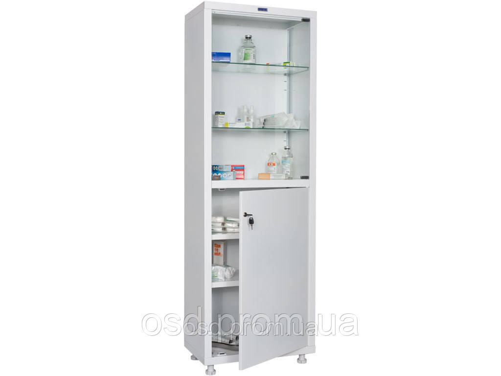 Шкаф медицинский металлический Практитк MD 1 1760/SG (Промет)