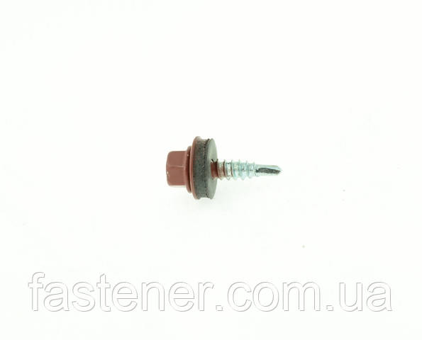 Саморез кровельный для листового металла Farmarskruv 4,8х20 с шайбой EPDM, RAL 3011, (упак-250 шт), Швеция
Саморез кровельный для листового металла Farmarskruv 4,8х20 с шайбой EPDM, RAL 3011, (упак-250 шт), Швеция