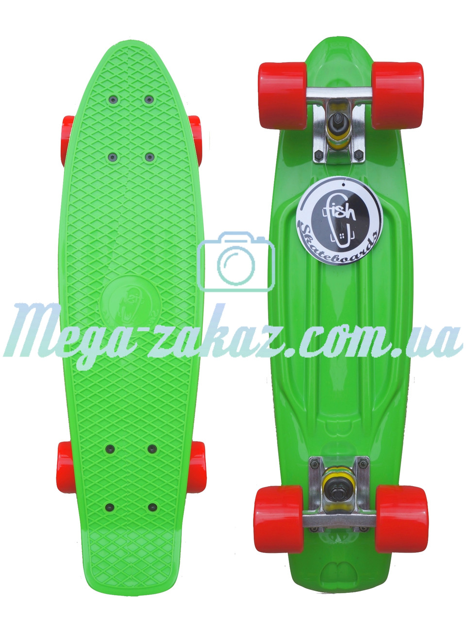Скейтборд/скейт Penny Board Fish (Пенни борд Фиш): салатовый, до 80кг, Разные цвета
Скейтборд/скейт Penny Board Fish (Пенни борд Фиш): салатовый, до 80кг, Разные цвета
