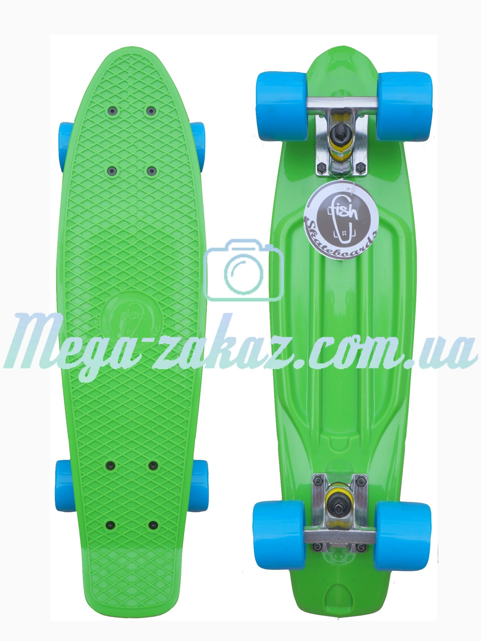Скейтборд/скейт Penny Board Fish (Пенни борд Фиш): салатовый, до 80кг, Разные цвета
Скейтборд/скейт Penny Board Fish (Пенни борд Фиш): салатовый, до 80кг, Разные цвета
