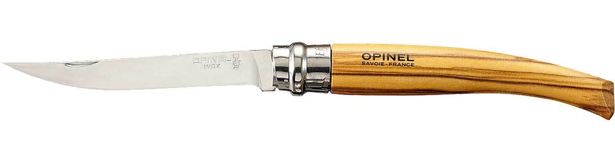 Нож Opinel Effile №10, сталь - Sandvik 12C27, рукоятка - оливковое дерево, обычная режущая кромка, длина
Нож Opinel Effile №10, сталь - Sandvik 12C27, рукоятка - оливковое дерево, обычная режущая кромка, длина