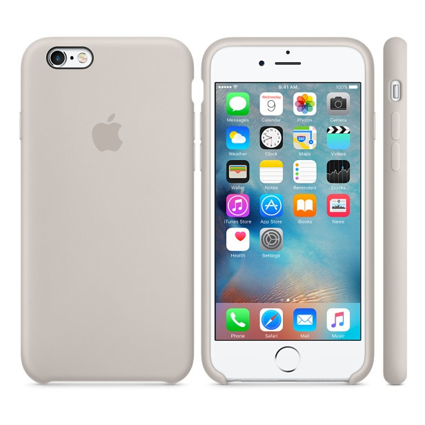 Силиконовый чехол Apple / Original Apple iPhone 6S Silicone case Stone (MKY42) Светло-серый
Силиконовый чехол Apple / Original Apple iPhone 6S Silicone case Stone (MKY42) Светло-серый