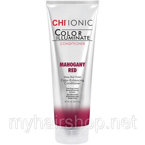 Оттеночный кондиционер "Красное дерево" CHI Ionic Color Illuminate Conditioner Mahogany Red 251 мл
Оттеночный кондиционер "Красное дерево" CHI Ionic Color Illuminate Conditioner Mahogany Red 251 мл