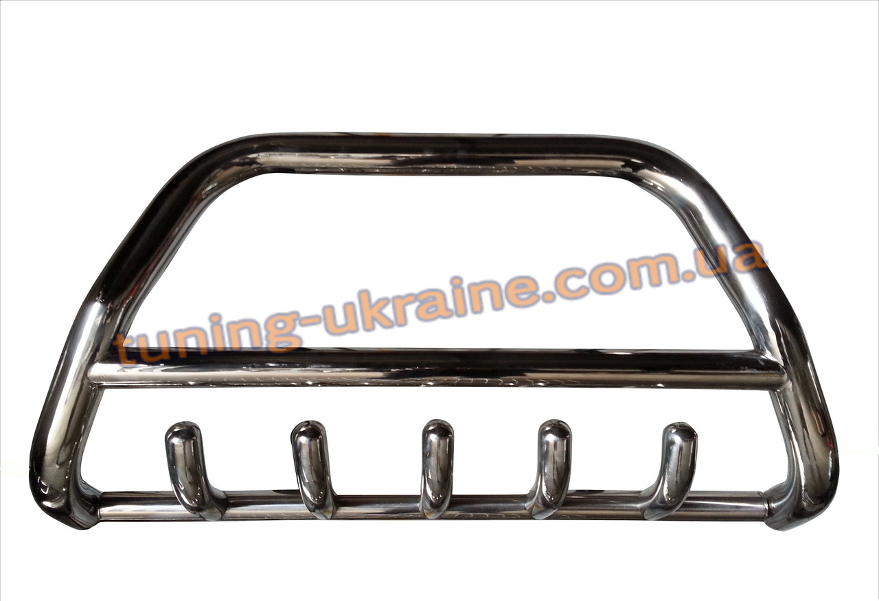 Защита переднего бампера кенгурятник из нержавейки на Mitsubishi L200 2006-2012
Защита переднего бампера кенгурятник из нержавейки на Mitsubishi L200 2006-2012