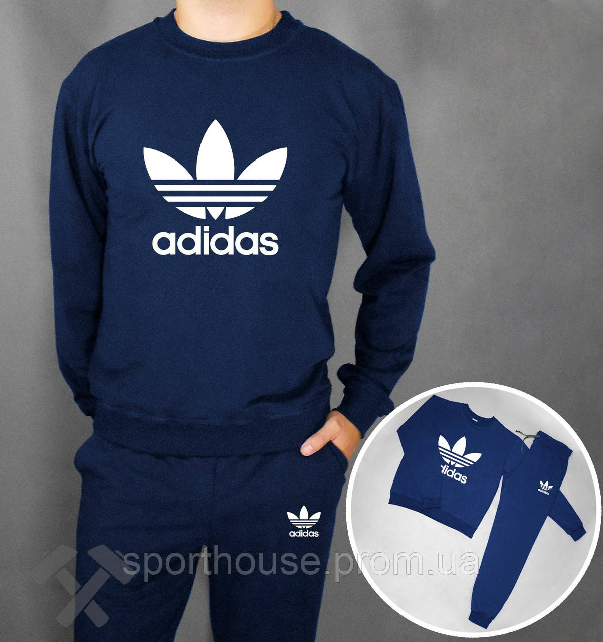 Спортивный костюм Адидас мужской, брендовый костюм Adidas трикотажный (на флисе и без) копия XS, Синий
Спортивный костюм Адидас мужской, брендовый костюм Adidas трикотажный (на флисе и без) копия XS, Синий
