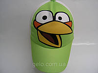 Кепка сетка - птица светло зеленая, фото 1