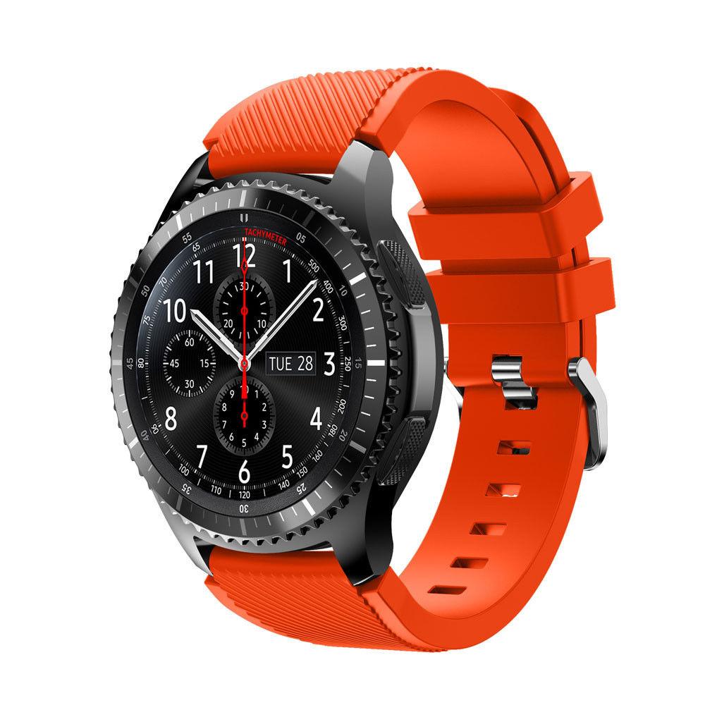 Силиконовый ремешок Primo для часов Samsung Gear S3 Classic SM-R770 / Frontier RM-760 - Orange
Силиконовый ремешок Primo для часов Samsung Gear S3 Classic SM-R770 / Frontier RM-760 - Orange