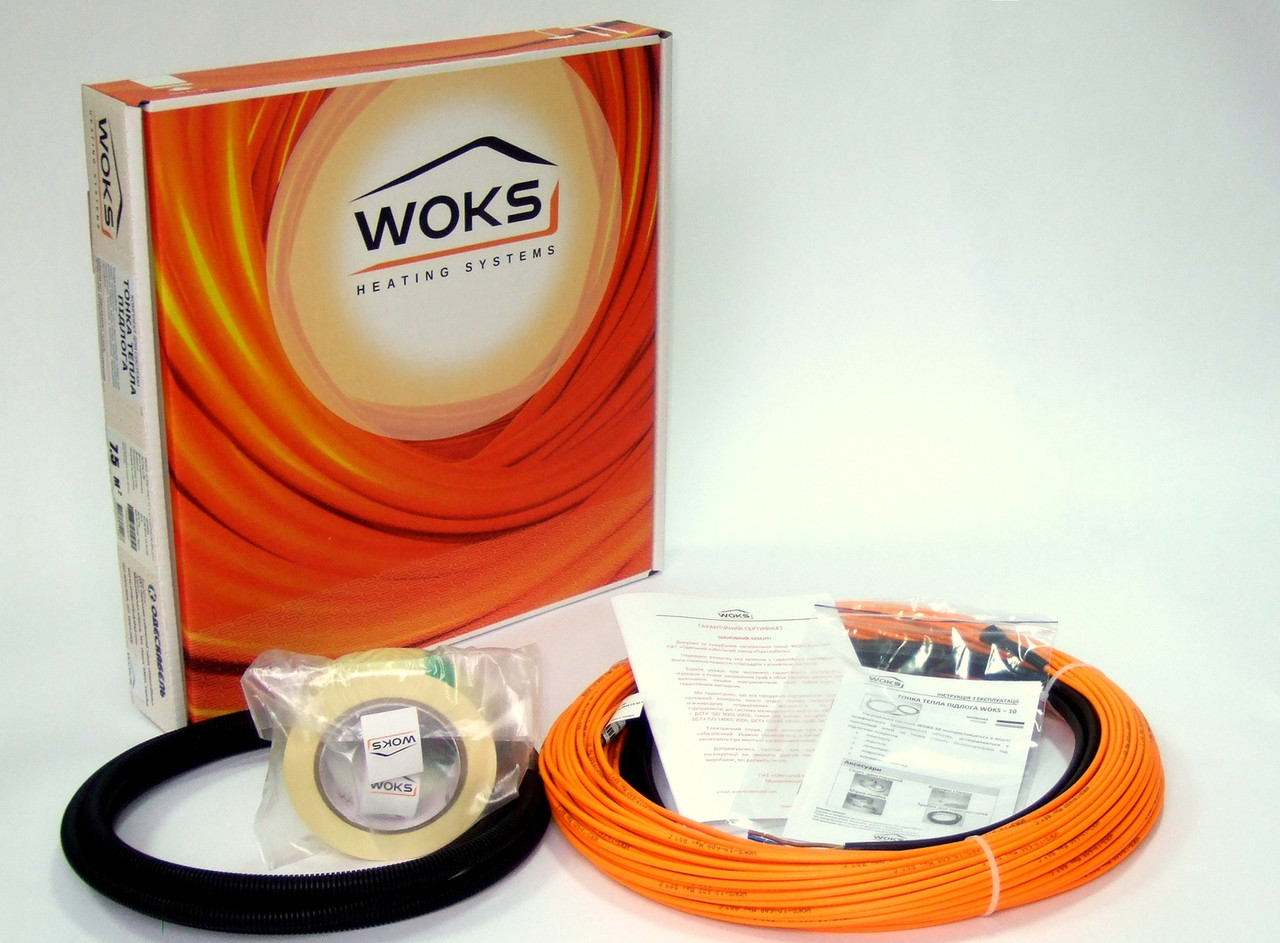 Woks-10 - 109м (1050 Вт) тонкий нагревательный кабель двухжильный экранированный (Одескабель)
Woks-10 - 109м (1050 Вт) тонкий нагревательный кабель двухжильный экранированный (Одескабель)