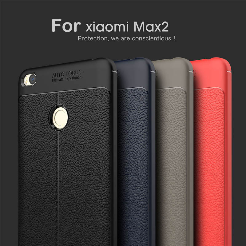 

TPU чехол накладка Tiger для Xiaomi Mi Max 2 (4 цвета) синий