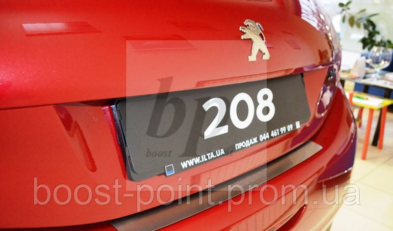 Защитная хром накладка на задний бампер (планка без загиба) Peugeot 208 (пежо 208 2012г+)
Защитная хром накладка на задний бампер (планка без загиба) Peugeot 208 (пежо 208 2012г+)