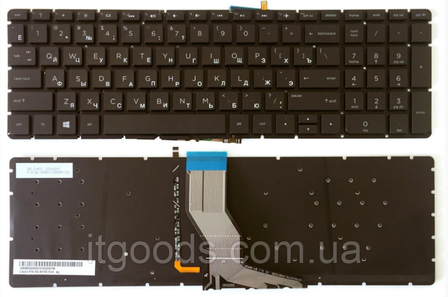 Клавиатура для ноутбука HP Pavilion 15-ab 15-ab000 15-ab100 15-ab200 15z-ab100 (русская раскладка, тип 3)
Клавиатура для ноутбука HP Pavilion 15-ab 15-ab000 15-ab100 15-ab200 15z-ab100 (русская раскладка, тип 3)