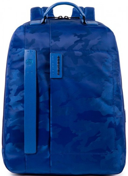 

Кожаный рюкзак для ноутбука Piquadro PULSE/CamoBlue CA3349P16_CAMOBLU, 24 л