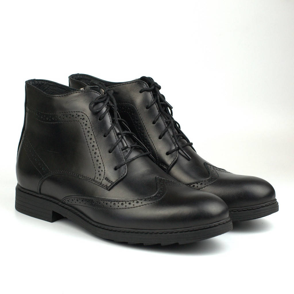 Зимние ботинки броги черные кожаные на овчине Rosso Avangard Winter Brogues Black Leather 41, 27.5, Натуральная цигейка, Черный
Зимние ботинки броги черные кожаные на овчине Rosso Avangard Winter Brogues Black Leather 41, 27.5, Натуральная цигейка, Черный