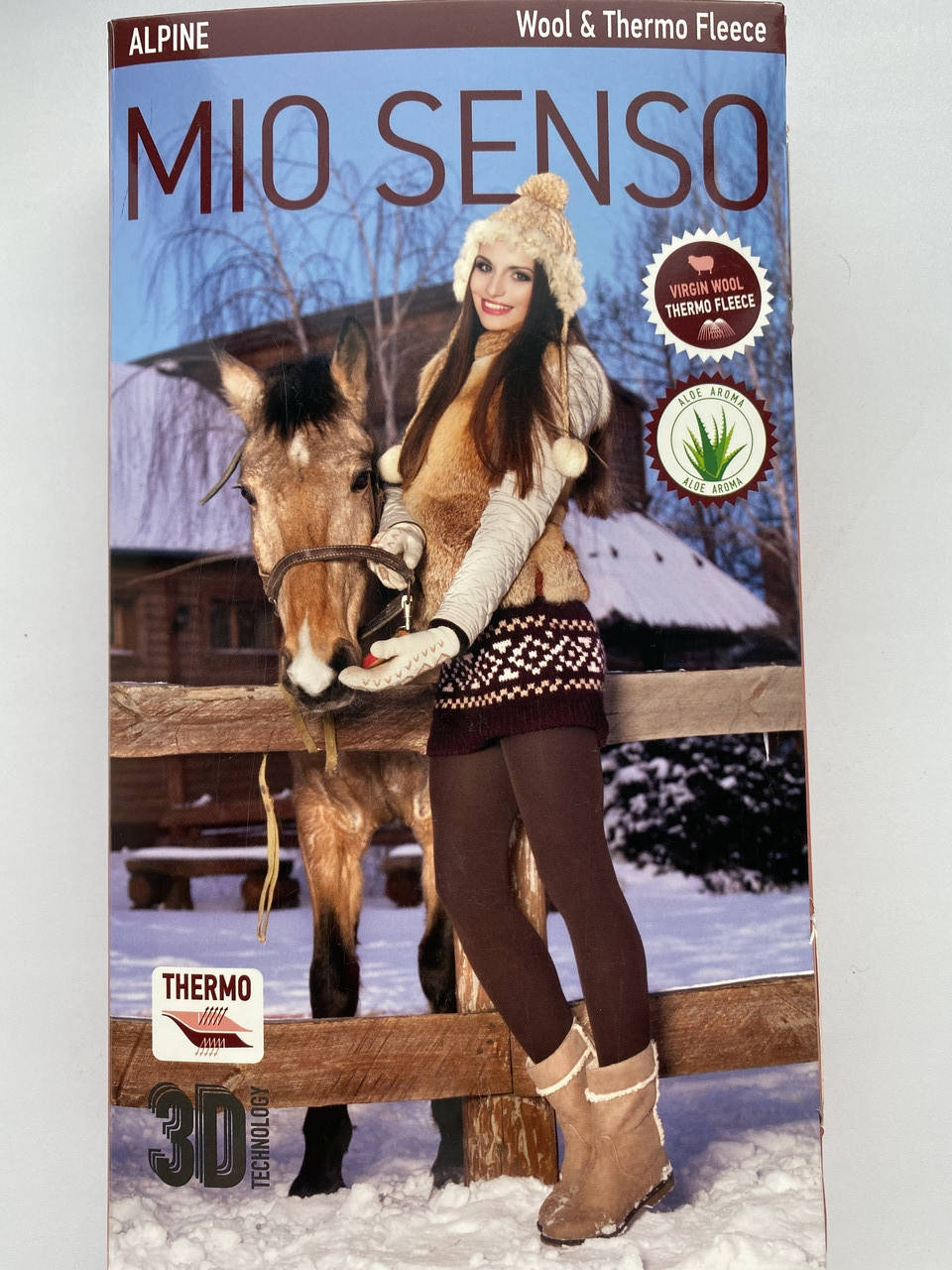 Колготки двухслойные термо с шерстью на флисе Mio Senso Alpine черные (размер , 4, Черный
Колготки двухслойные термо с шерстью на флисе Mio Senso Alpine черные (размер , 4, Черный