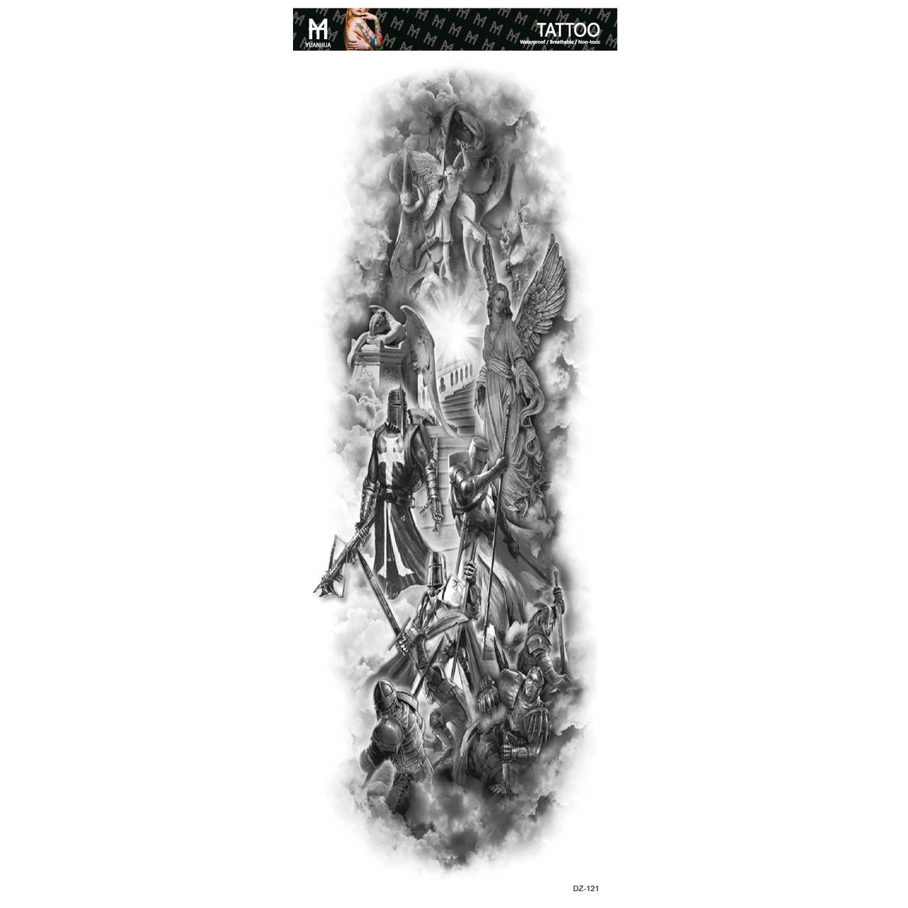 Флеш тату, На руку/ногу/бедро, 48*17см Религиозная тематика, Греческий стиль, Воины, Тамплиеры, Рыцари,
Флеш тату, На руку/ногу/бедро, 48*17см Религиозная тематика, Греческий стиль, Воины, Тамплиеры, Рыцари,