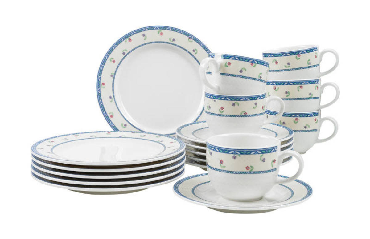 Эксклюзивный столовый сервиз Villeroy & Boch Adeline из 30 предметов на 6 персон, Белый
Эксклюзивный столовый сервиз Villeroy & Boch Adeline из 30 предметов на 6 персон, Белый