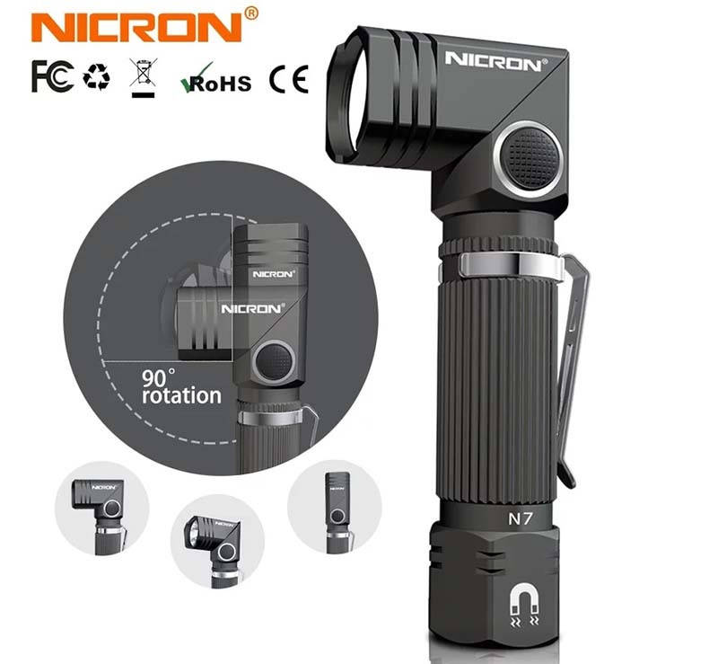 Фонарь NICRON N7 на светодиоде SAMSUNG LH351B поворотный универсальный фонарик ліхтарик EDS карманный
Фонарь NICRON N7 на светодиоде SAMSUNG LH351B поворотный универсальный фонарик ліхтарик EDS карманный