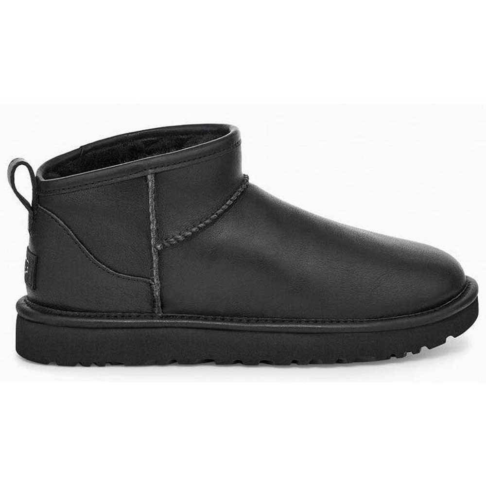 Угги Ugg Australia Ultra Mini Black Leather (черные кожаные угги ультра мини с пропиткой), Черный
Угги Ugg Australia Ultra Mini Black Leather (черные кожаные угги ультра мини с пропиткой), Черный