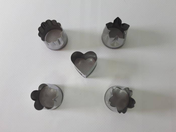 Набор кондитерских насадок для канапе из нержавеющей стали 5 штук D 2,2 cm H 2,5 cm IKA SHOP
Набор кондитерских насадок для канапе из нержавеющей стали 5 штук D 2,2 cm H 2,5 cm IKA SHOP