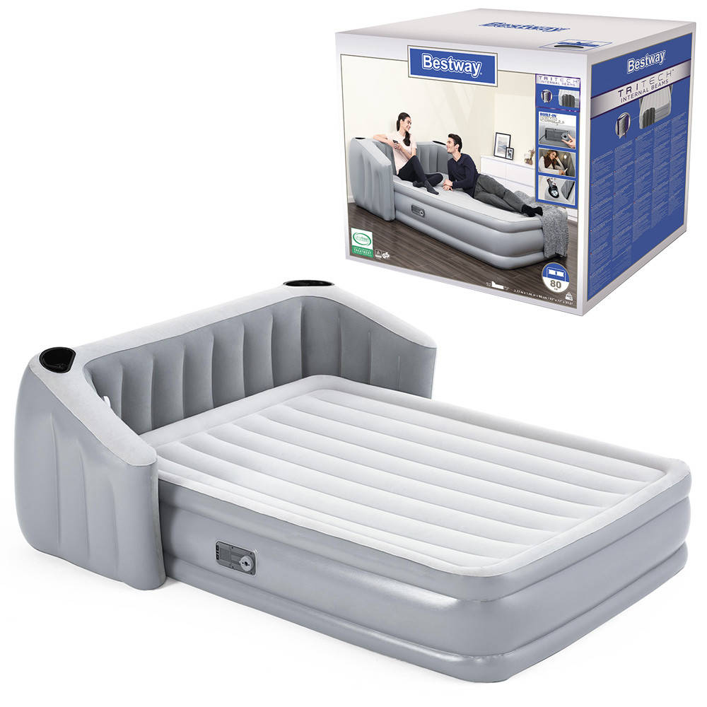 Надувная кровать Bestway 67620, (196 х 233 х 80) , (встроенный электронасос, подсветка, спинка), Серый
Надувная кровать Bestway 67620, (196 х 233 х 80) , (встроенный электронасос, подсветка, спинка), Серый