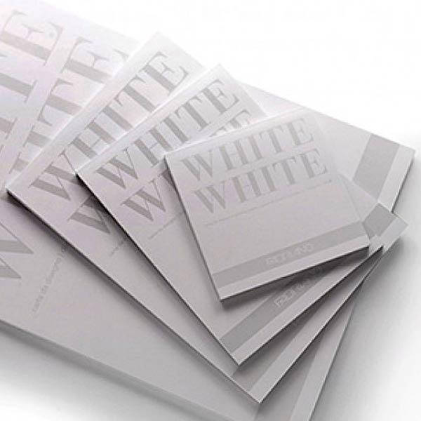 19100418 Альбом для эскизов White White А4 (21х29,7 см) 300 г/м.кв. 20 листов белой бумаги склейка Fabriano, Белый
19100418 Альбом для эскизов White White А4 (21х29,7 см) 300 г/м.кв. 20 листов белой бумаги склейка Fabriano, Белый