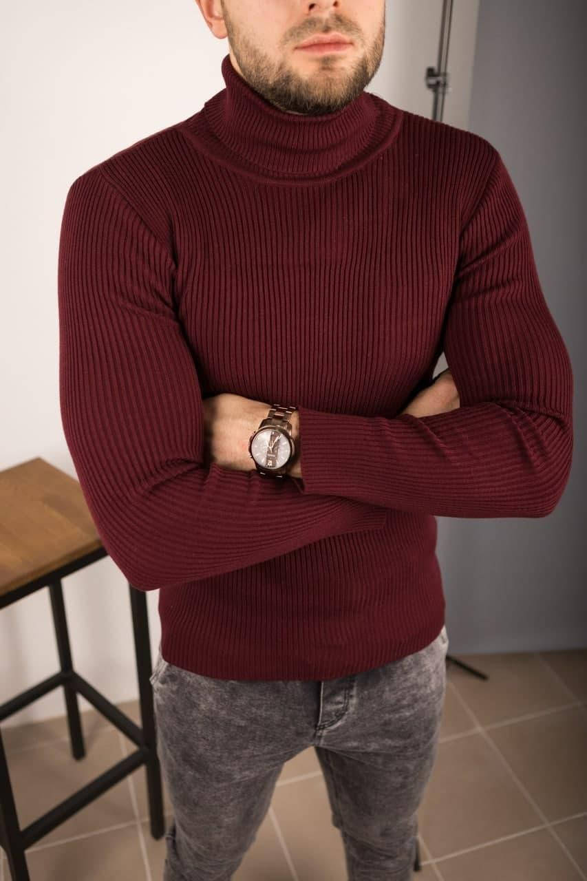 Мужской базовый гольф шерстяной бордовый M L XL ХXL (46 48 50 52) водолазка свитер тёплый
Мужской базовый гольф шерстяной бордовый M L XL ХXL (46 48 50 52) водолазка свитер тёплый
