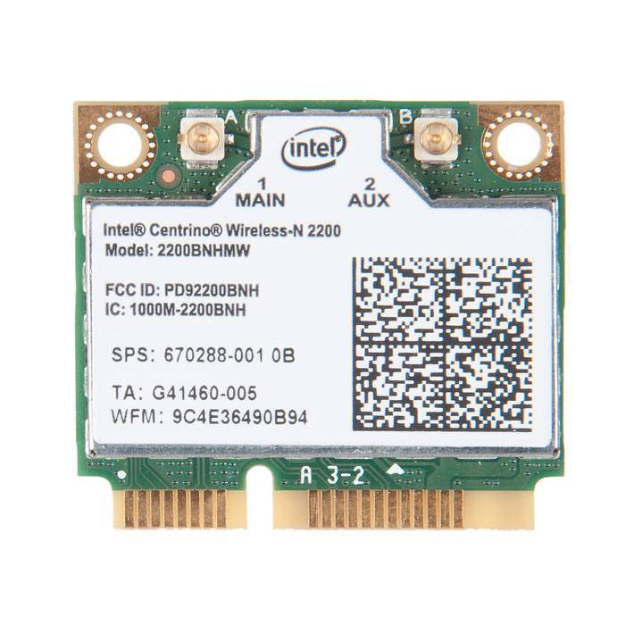 Wi-fi модуль HalfSize Mini pcie Intel Centrino Wireless-N 2200 2200bnhmw 802.11 b,g,n , 300Mbps 2,4 GHz/ 5GHz!
Wi-fi модуль HalfSize Mini pcie Intel Centrino Wireless-N 2200 2200bnhmw 802.11 b,g,n , 300Mbps 2,4 GHz/ 5GHz!