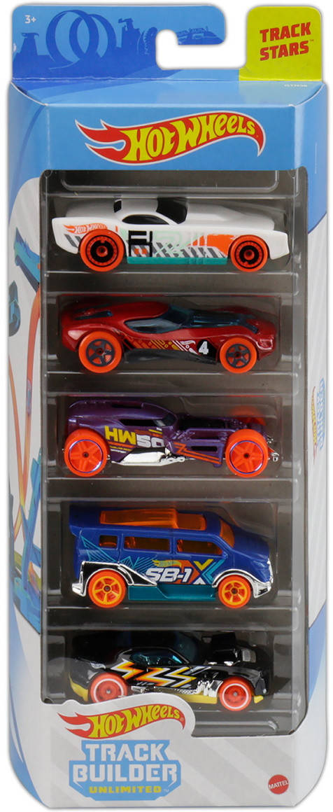 Хот Вилс 5 машинок 1:64 Hot Wheels Track Builder Unlimited, подарочный набор HW 5-pack, Разные цвета
Хот Вилс 5 машинок 1:64 Hot Wheels Track Builder Unlimited, подарочный набор HW 5-pack, Разные цвета