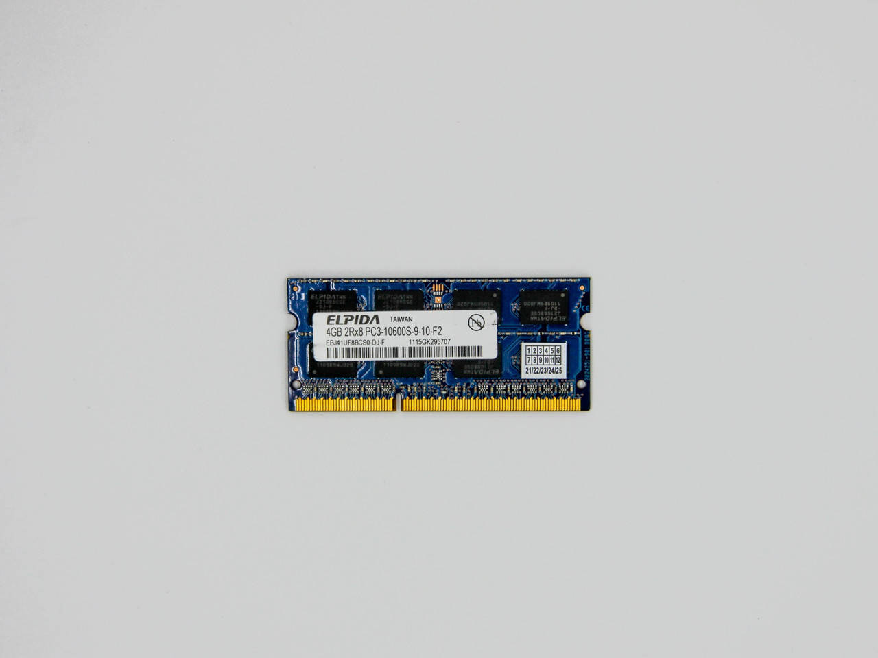 Оперативная память Elpida SODIMM 4Gb DDR3-1333MHz PC3-10600 CL9 (EBJ41UF8BCS0-DJ-F) Refurbished
Оперативная память Elpida SODIMM 4Gb DDR3-1333MHz PC3-10600 CL9 (EBJ41UF8BCS0-DJ-F) Refurbished