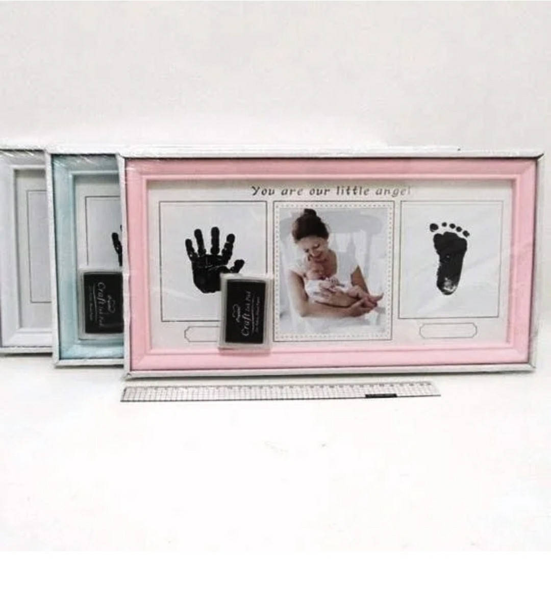 Детская фоторамка Baby love 10*15 + отпечаток ручки и ножки розовая для девочки, Розовый
Детская фоторамка Baby love 10*15 + отпечаток ручки и ножки розовая для девочки, Розовый