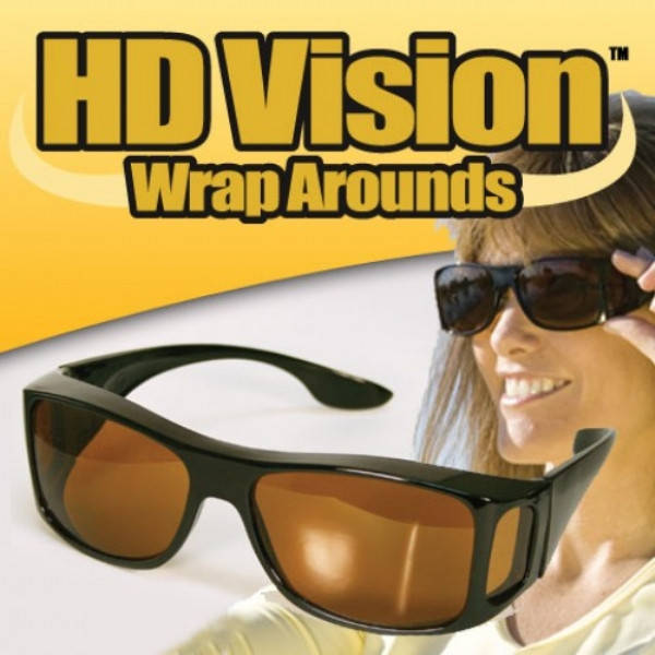 Антибликовые, поляризованные очки для водителей HD Vision Wrap Arounds (желтые), Черный
Антибликовые, поляризованные очки для водителей HD Vision Wrap Arounds (желтые), Черный