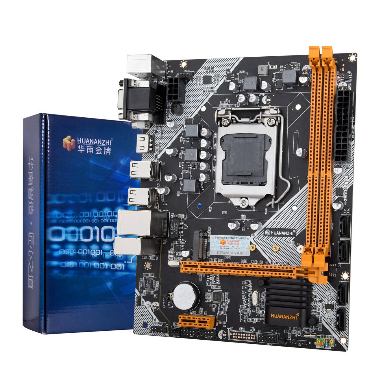 Материнська плата Huanan H61 M2 Socket 1155 (s1155, Intel H61, PCI-Ex16) DVI/VGA/HDMI
Материнська плата Huanan H61 M2 Socket 1155 (s1155, Intel H61, PCI-Ex16) DVI/VGA/HDMI