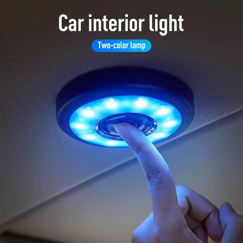 Светильник салона авто + магнитное крепление, цвет свечения белый-синий + USB зарядка светодиодный светильник
Светильник салона авто + магнитное крепление, цвет свечения белый-синий + USB зарядка светодиодный светильник