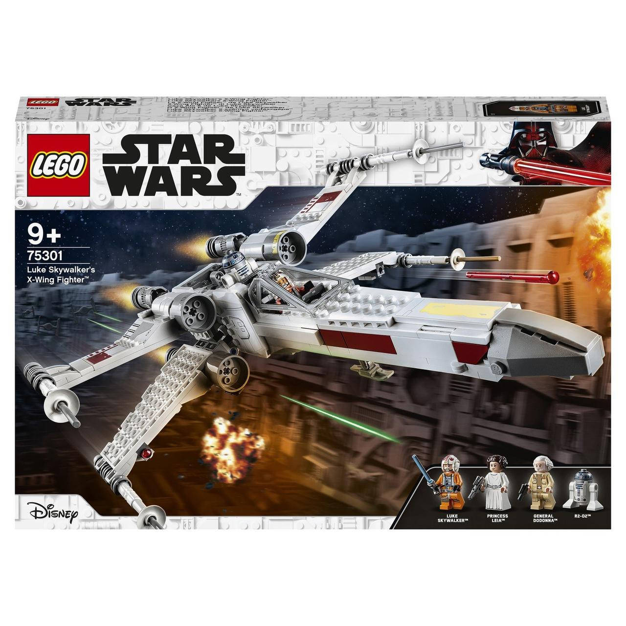 Конструктор LEGO Star Wars 75301 Истребитель X-wing Люка Скайвокера 474 детали| Лего звездные войны, Разные цвета
Конструктор LEGO Star Wars 75301 Истребитель X-wing Люка Скайвокера 474 детали| Лего звездные войны, Разные цвета