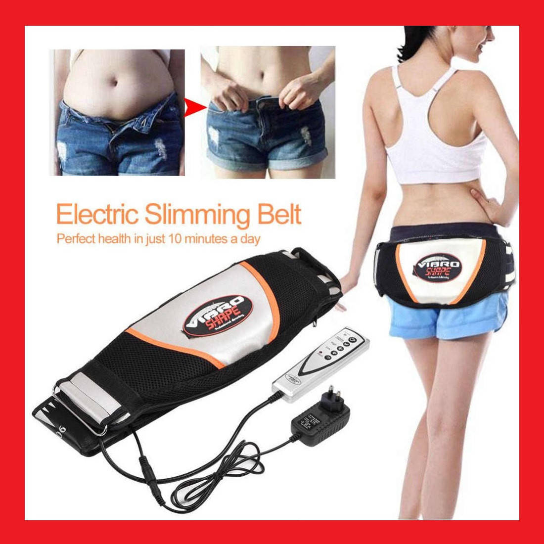 Массажер Vibro Shape Пояс для похудения Вибромассажер для живота и ягодиц | LM321867
Массажер Vibro Shape Пояс для похудения Вибромассажер для живота и ягодиц | LM321867