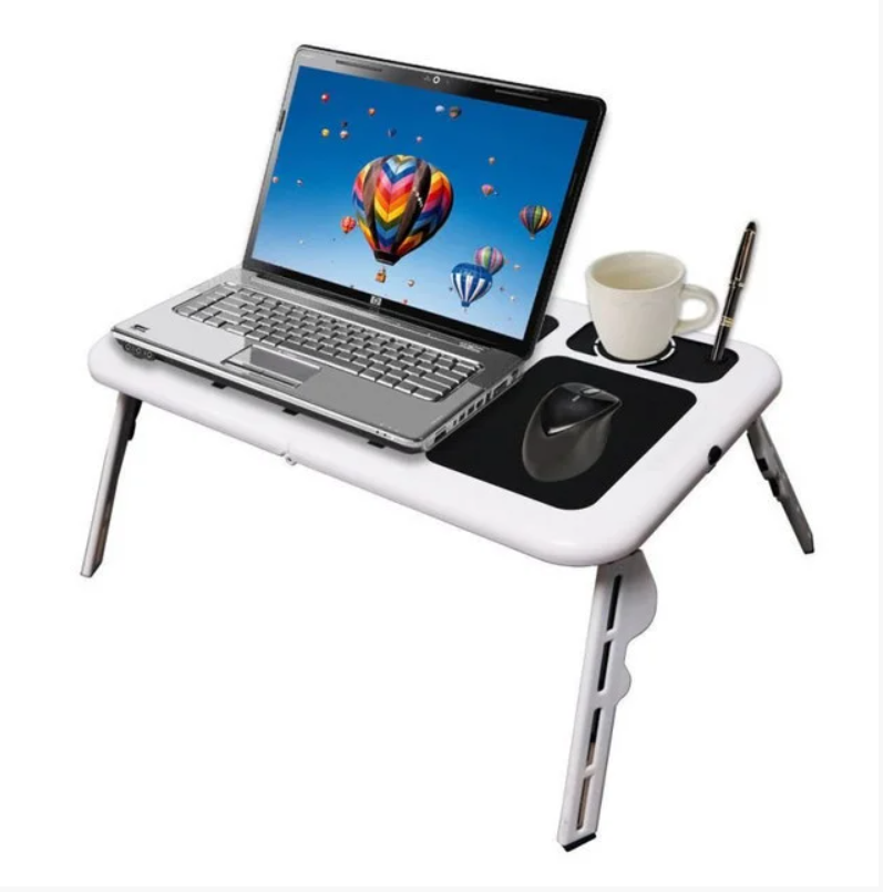 Столик-подставка охлаждающий для ноутбука E-Table LD-09 Подставка кулер под ноутбук с вентилятором в кровать
Столик-подставка охлаждающий для ноутбука E-Table LD-09 Подставка кулер под ноутбук с вентилятором в кровать