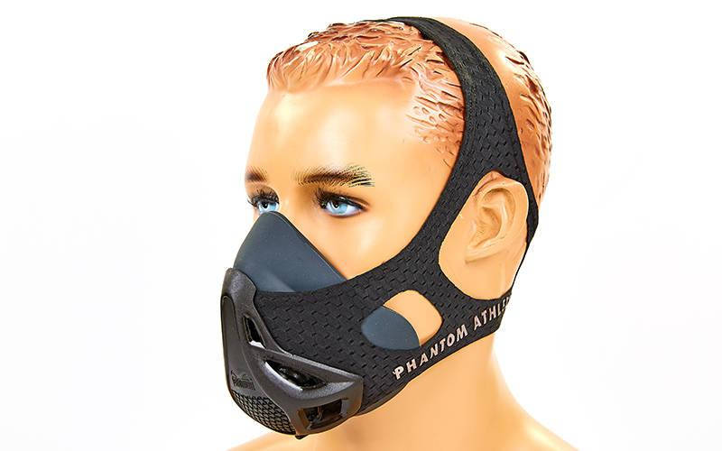 Тренировочная маска аэробная Training Mask Phantom 6042: размер S-L (от 45-136кг), Черный
Тренировочная маска аэробная Training Mask Phantom 6042: размер S-L (от 45-136кг), Черный